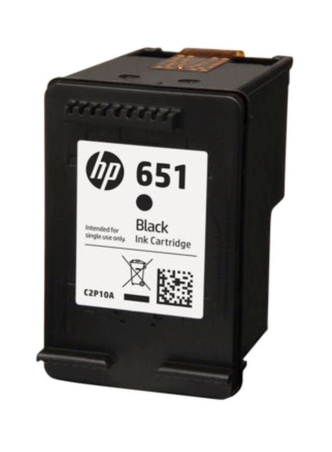 HP C2P10Ae Ink Advantage Cartridge Black  - Image 1