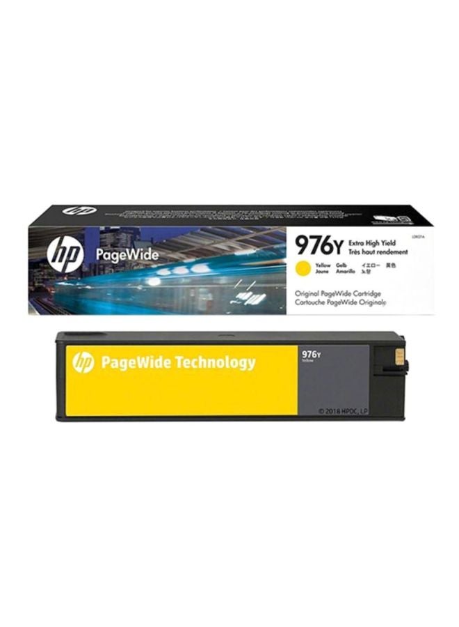 HP High Yield Toner Cartridge For HP PageWide Pro 552dw Series 976 Yellow - Image 2