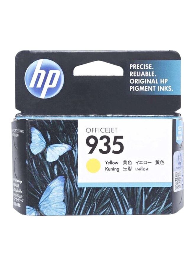HP Officejet Ink Toner Cartridge For HP 935 Yellow - Image 2