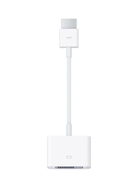 HDMI To DVI Adaptor For Apple White