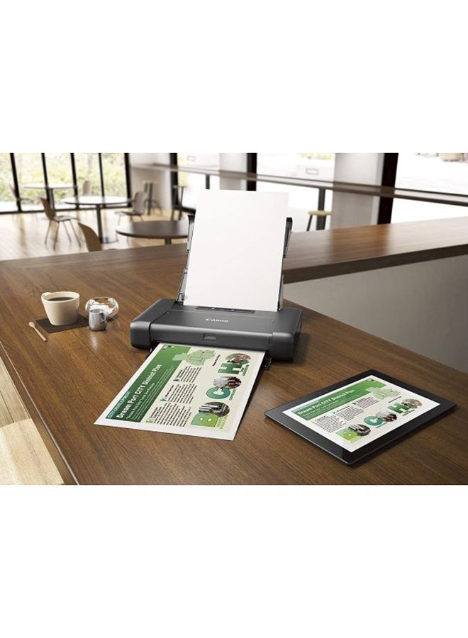 Pixma iP110 Printer With Battery And Print/Wi-Fi Function Black