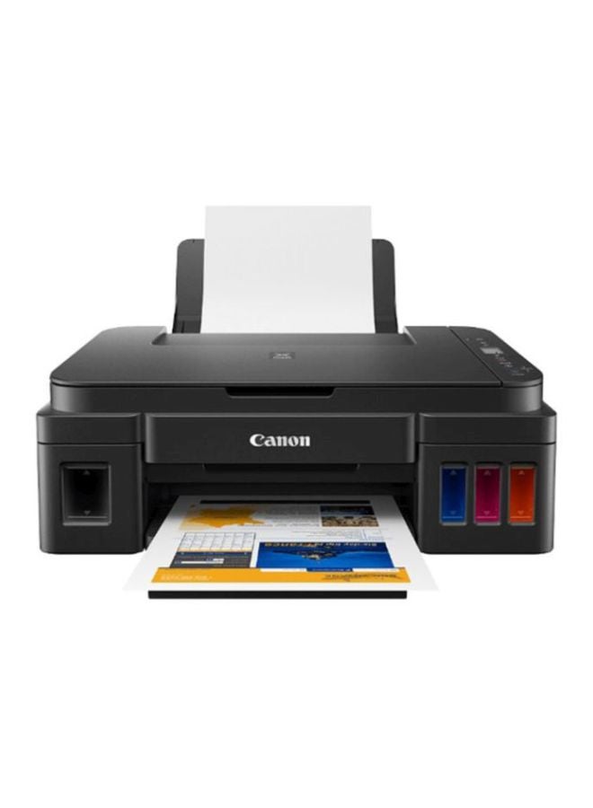 Canon Pixma G2410 Inkjet All-In-One Printer With Print/Copy/Scan Function Black  - Image 2
