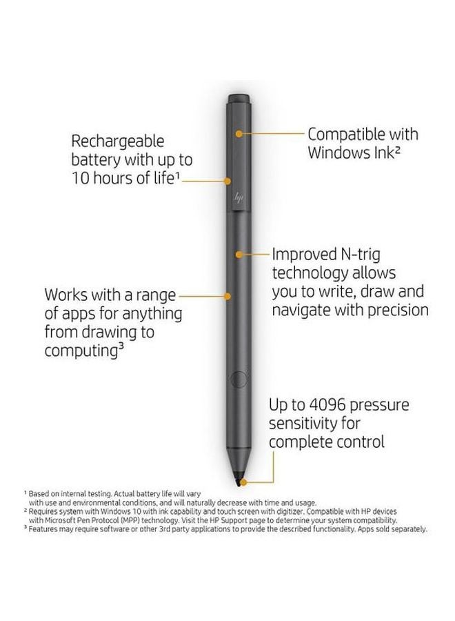 HP Tilt Digital Pen Grey/Black  - Image 4