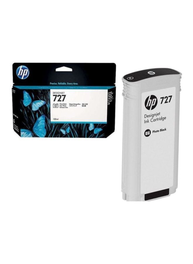 HP Design Jet Printer Ink Cartridge 727 Photo Black - Image 3