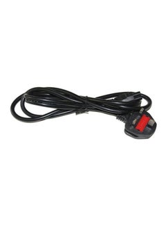 DELL Laptop Power Cable With EU Plug Black/Red  - Image 1