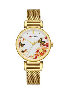 Women's Water Resistant Analog Watch 9053 - 42 mm - Gold