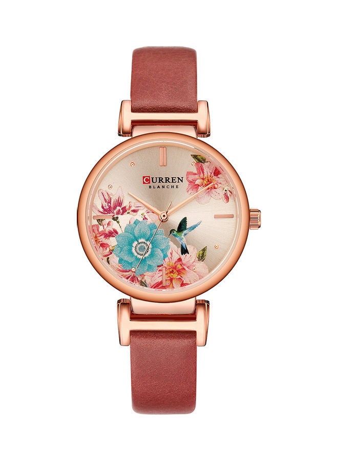 CURREN - Women's Water Resistant Analog Watch 9053 - Image 1