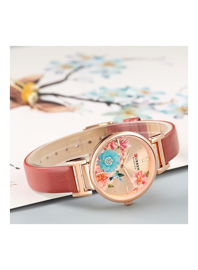 CURREN - Women's Water Resistant Analog Watch 9053 - Image 1