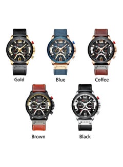 CURREN Water Resistant Chronograph Watch 8329 - 54 mm - Black  - Image 5