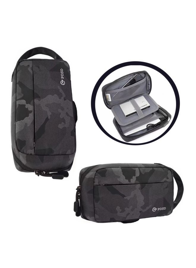 بوزو حقيبة يد مضادة للماء بنقشة كاموفلاج عسكري - Image 4