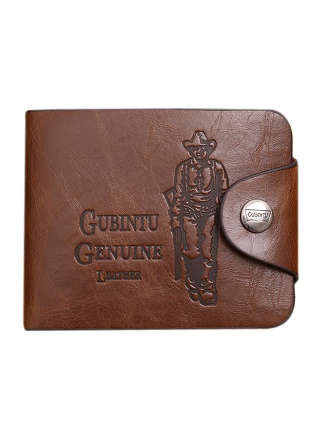 Lucky Men's Bi-Fold Wallet Brown - Image 1