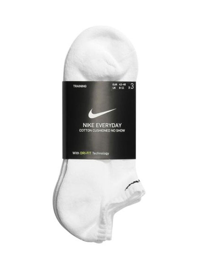نايكي جوارب مبطنة للاستخدام اليومي للجنسين (عبوة من 3 قطع) - Image 3