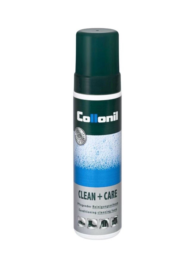 Collonil Clean And Care Foam Shoe Polish Clear