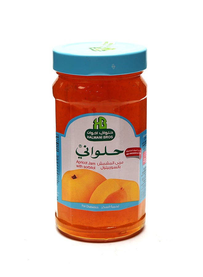 حلواني مربى المشمش لحمية السكر 400جرام 