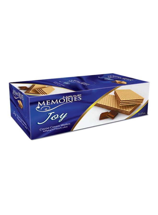 Memories Joy Chocolate Wafer 25grams Pack of 24 
