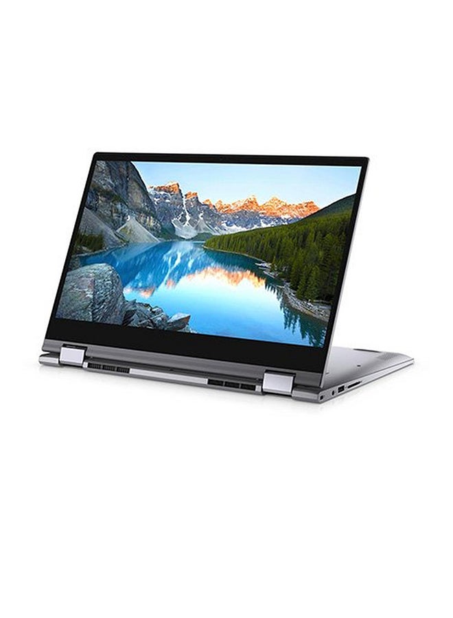 ديل لابتوب إنسبايرون 5400 قابل للتحويل بشاشة مقاس 14 بوصة، ومعالج كور i3، وذاكرة رام سعة 4 جيجابايت، ومحرك أقراص SSD سعة 256 جيجابايت، وبطاقة رسومات إنتل فائقة الوضوح رمادي - Image 2