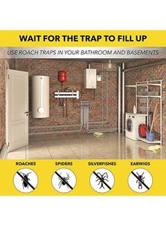 Harris Pack Of 2 Roach Glue Traps 25.4x10.16x2.54cm  - Image 2