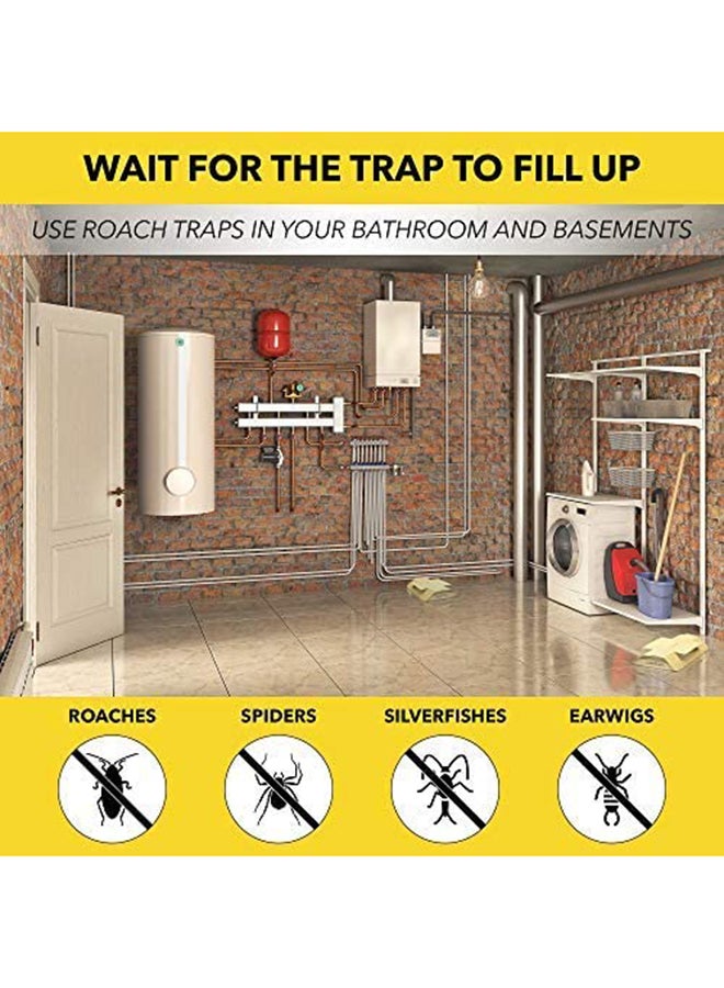 Harris - Pack Of 2 Roach Glue Traps 25.4x10.16x2.54cm - Image 1