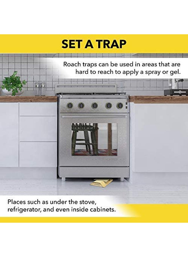 Harris - Pack Of 2 Roach Glue Traps 25.4x10.16x2.54cm - Image 1