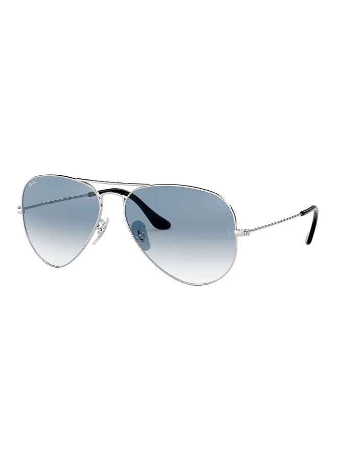 Ray-Ban Aviator Sunglasses - RB3025 003/3F - Lens Size: 58 mm - Silver  - Image 2