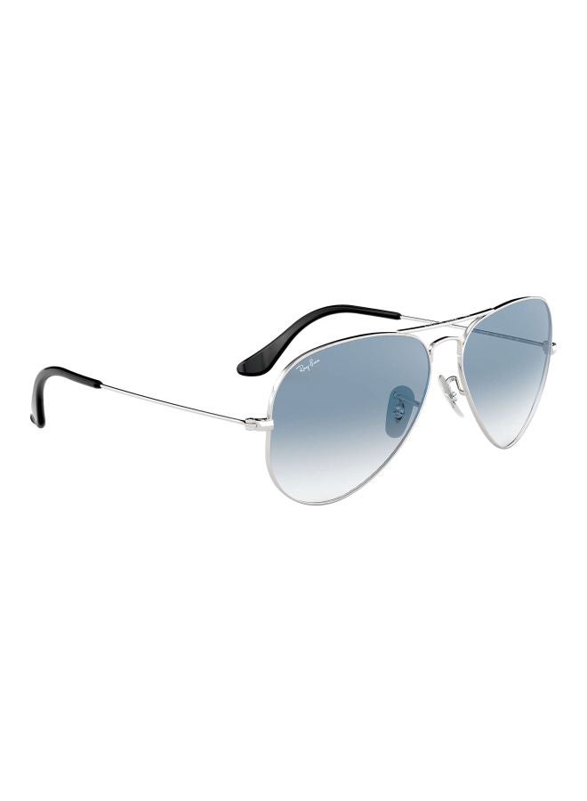 Ray-Ban Aviator Sunglasses - RB3025 003/3F - Lens Size: 58 mm - Silver  - Image 3