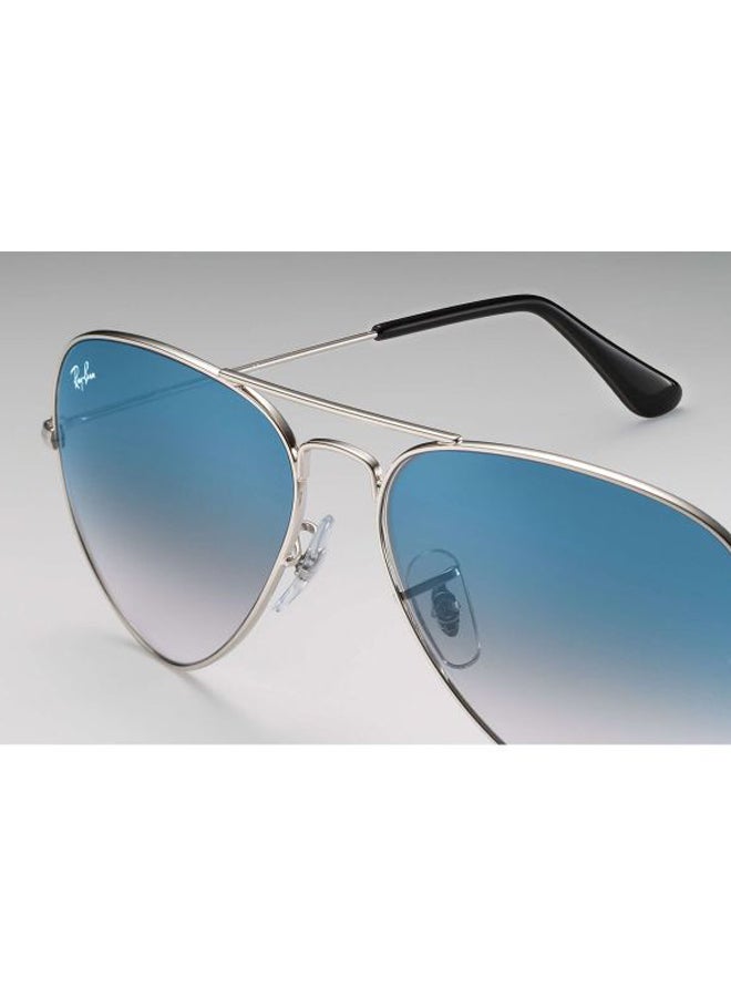 Ray-Ban Aviator Sunglasses - RB3025 003/3F - Lens Size: 58 mm - Silver  - Image 5