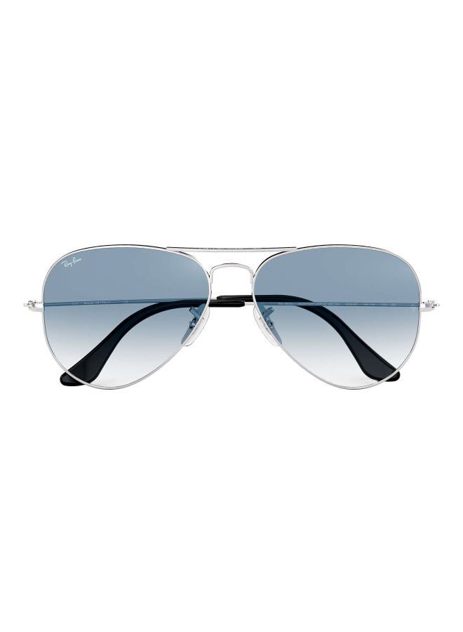 Ray-Ban Aviator Sunglasses - RB3025 003/3F - Lens Size: 58 mm - Silver  - Image 1