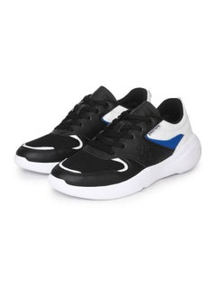 Red Tape Men's Low Top Sneakers Black/White/Blue  - Image 2