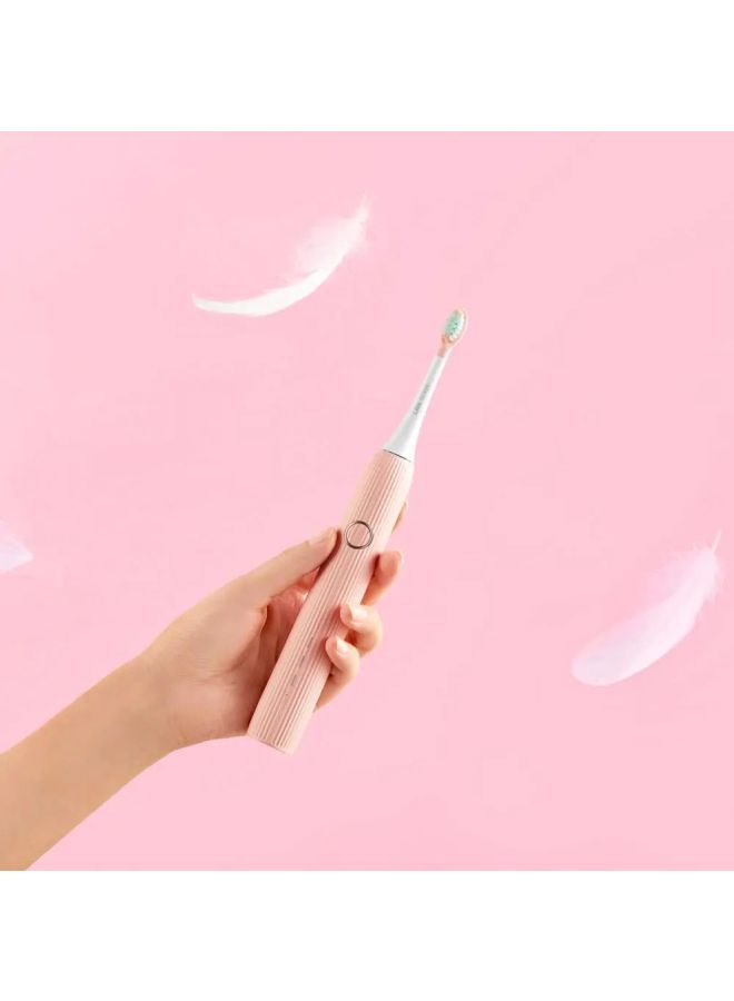 Xiaomi Soocas V1 Electric Whitening Toothbrush With 2 Heads Pink - Image 4