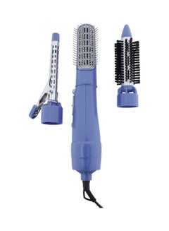 GEEPAS 8-In-1 Hair Styler Set Blue/White/Black  - Image 4