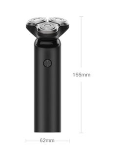 Xiaomi Triple Head Electric Shaver Black 15.51x6.16x6.33cm  - Image 3