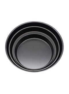 BLACKSTONE 3-Piece Round Pan Bakeware Set Black  - Image 1