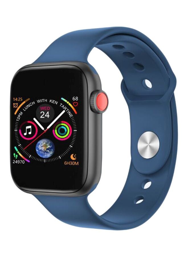 Waterproof Heart Rate Monitor Smart Watch Blue