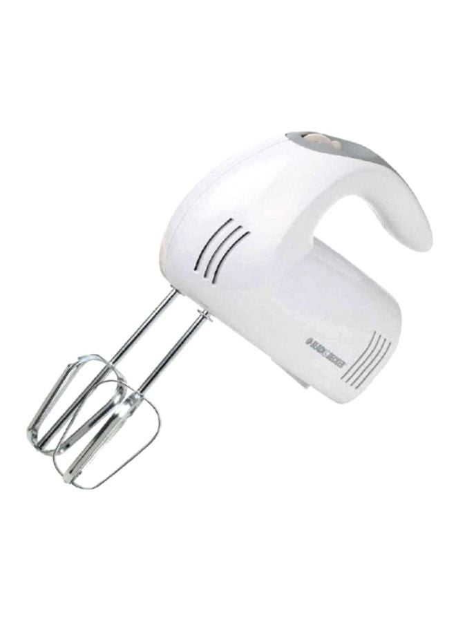 BLACK+DECKER Portable Hand Mixer 140.0 W m160-b5 White  - Image 1