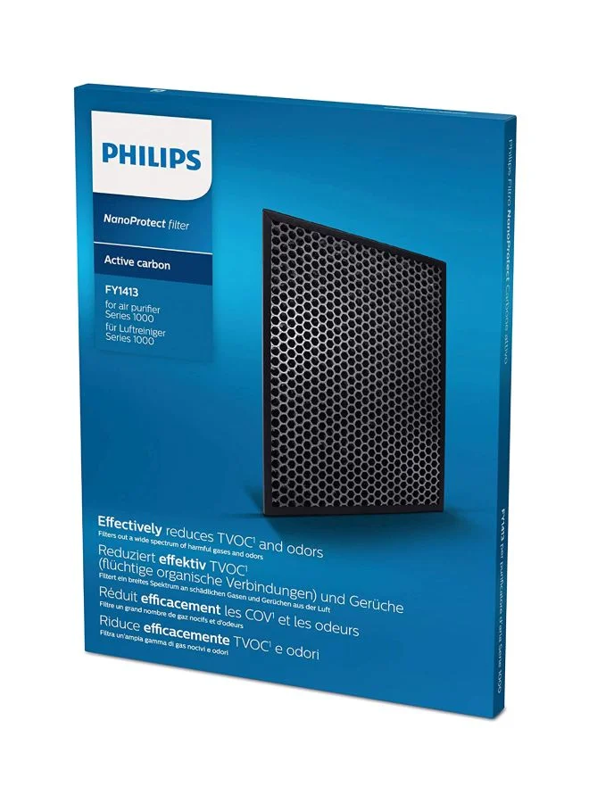 Philips Genuine Air Purifier Nano Protect Replacement Filter, 2-in-1 Air Purifier and Humidifier FY1413/30 - For AC1215 & AC2729 FY1413/30 Black