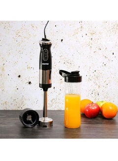 جيباس خلاط يدوي من الستانلس ستيل 600.0 ml 500.0 W GHB43036 أسود/ فضي  - Image 3