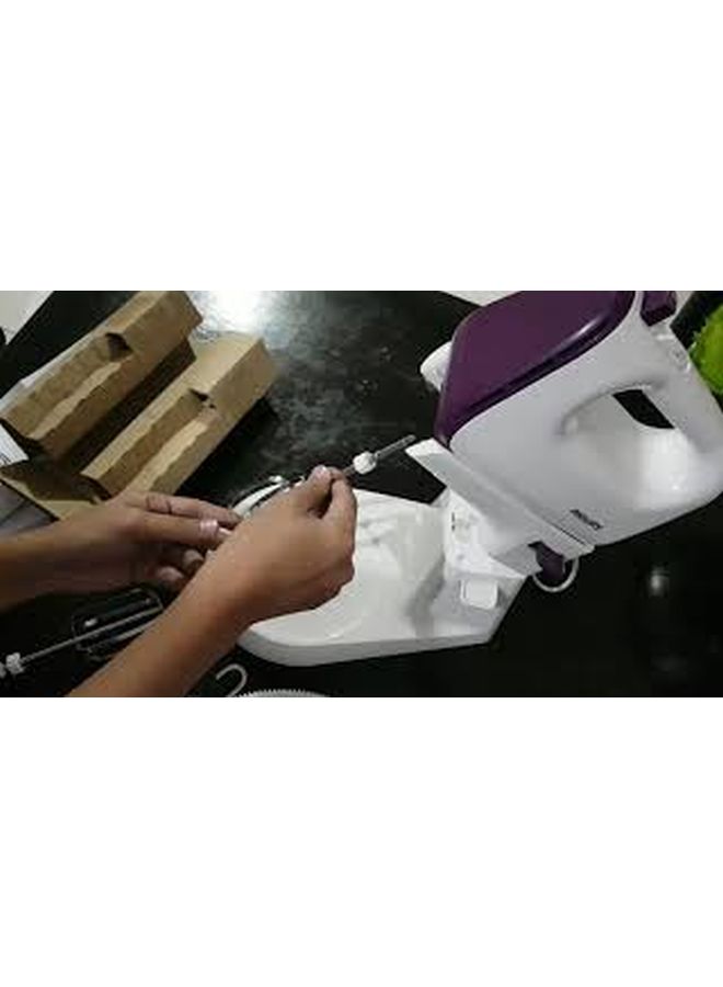 Philips - Viva Collection Handheld Mixer 400W 400 W HR3740/11 White/Purple/Silver - Image 1