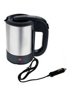 GEEPAS 12V Stainless steel Car Kettle- Water Heater for Caravans- 500ml-  Stainless-Steel Electric Car Kettle with Cigarette Lighter Charger | Quick Hot Water, Coffee, Tea 500 ml 150 W GK38041 sliver  - Image 2