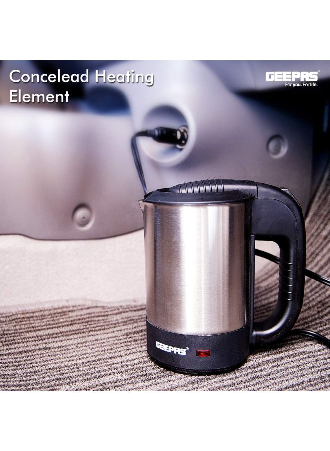 جيباس - غلاية كهربائية للسيارة 0.5 لتر 150.0 وات GK38041 فضي 500 ml 150 W GK38041 فضي - Image 1