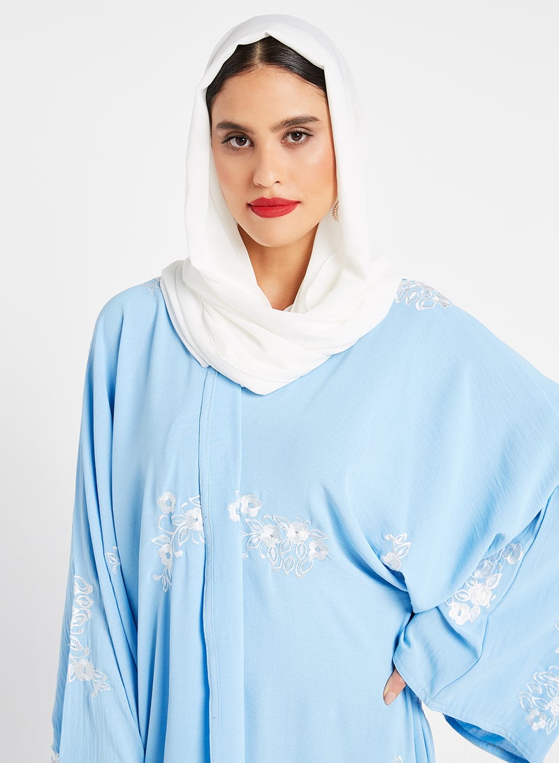بوسني عباية بنمط بشت أزرق - Image 3