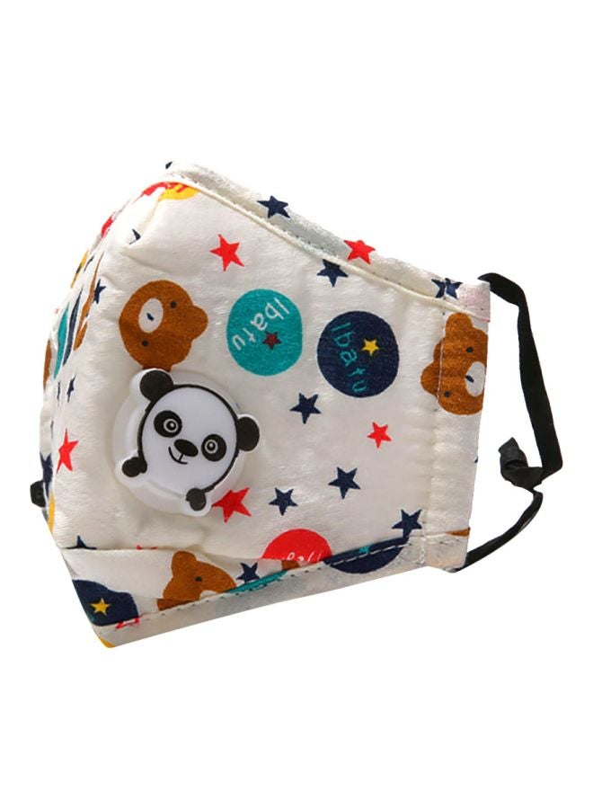 SAPU - Cotton Children's Masks Beige/Blue/Brown 18x11cm - Image 1