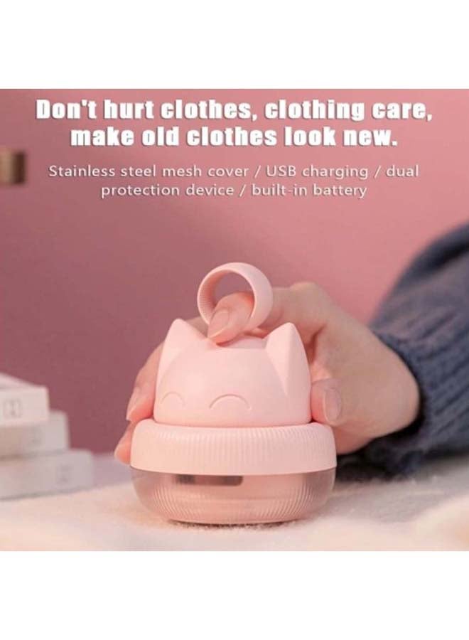 Clothes Lint Remover Ball Pink 11x9x9cm - Image 5