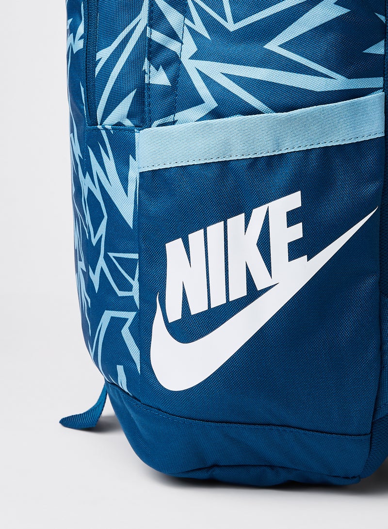 All Access Soleday Printed Backpack in Navy Valerian Blue/Cerulean/White