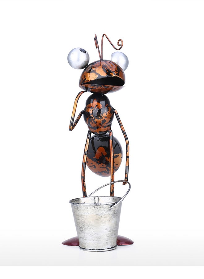 TOOARTS Ant Sculpture Decorative Accessory Coffee 34.5x12x15.5cm