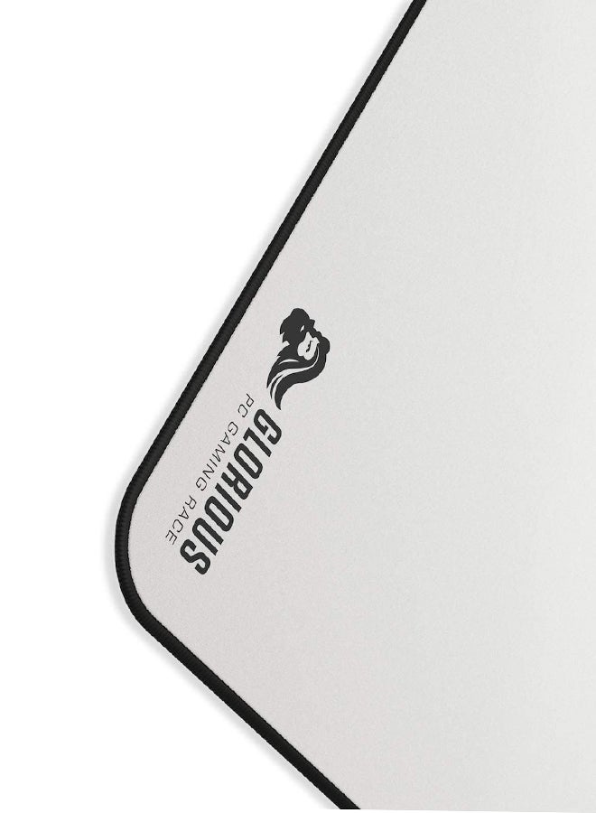 Glorious - XXL Extended Gaming Mouse Mat White - Image 1