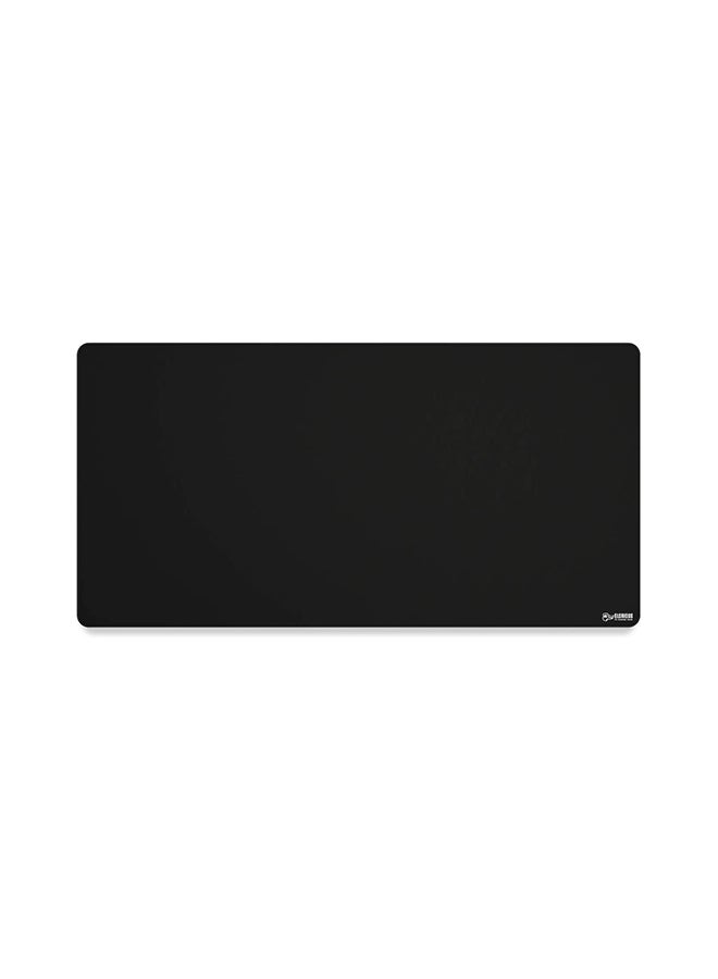 Glorious XXL Extended Gaming Mouse Mat/Pad - Stealth Edition - Large, Wide (XXL Extended) Black Cloth Mousepad, Stitched Edges | 18"x36" (G-XXL-Stealth)
