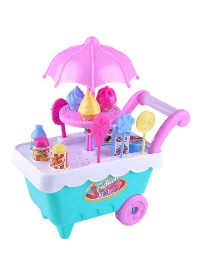 سيثيريا مجموعة ألعاب عربة الآيس كريم 20x8x14سم - Image 1