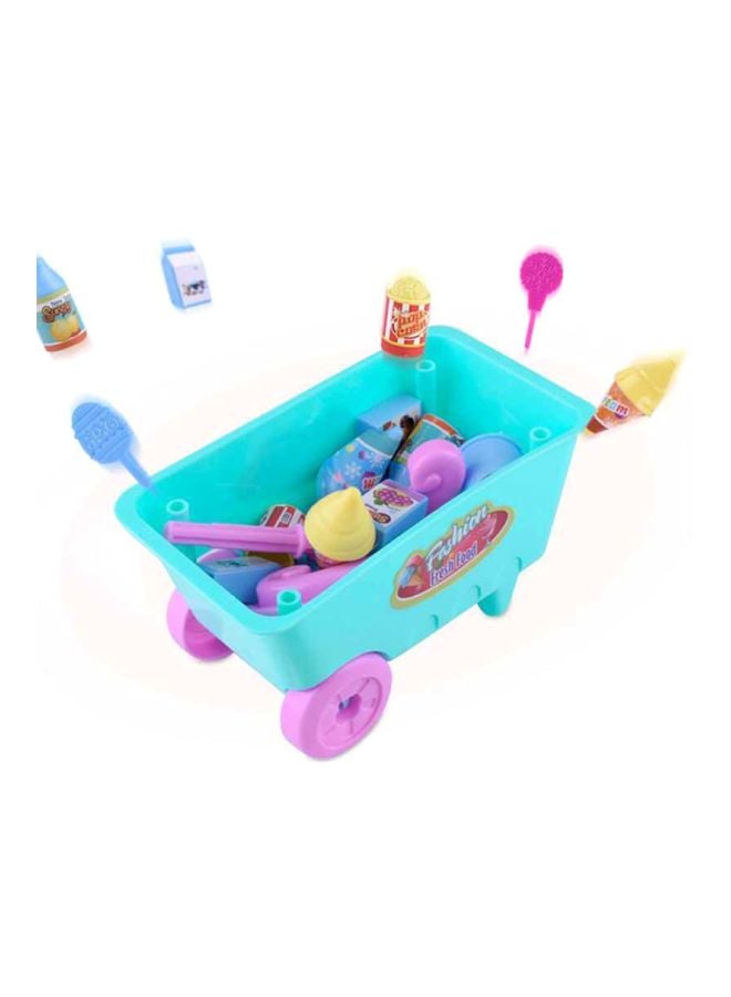 سيثيريا مجموعة ألعاب عربة الآيس كريم 20x8x14سم - Image 3