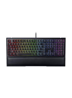 Razer Ornata V2 Gaming Keyboard, Hybrid Mecha-Membrane Switch, Multi-Function Wheel And Media Keys, Chroma Rgb - Black