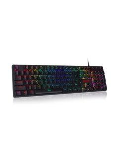 لوحة مفاتيح ميكانيكية للألعاب شرابنل K589 بإضاءة متعددة الألوان RGB